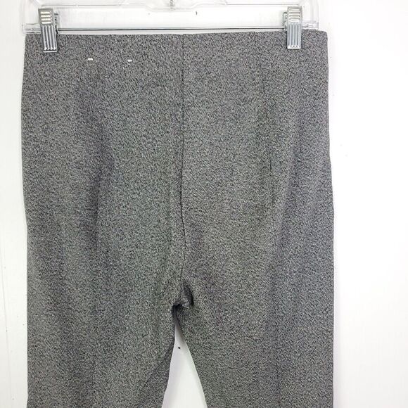 Ann Taylor Pants Womens 4 Marled Gray Career Office Capsule Tapered Zip Ankle - Picture 5 of 10